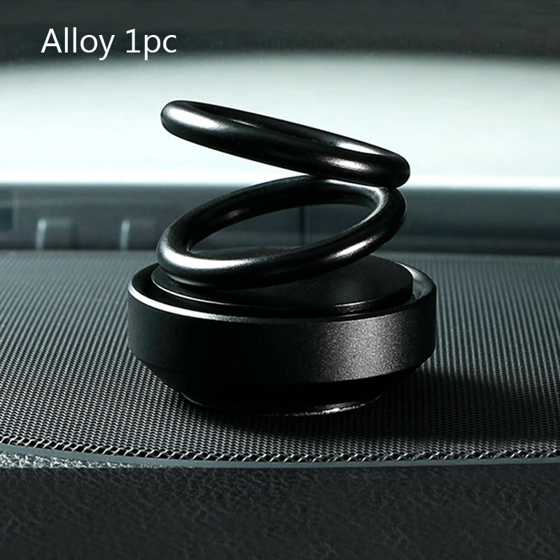 Alloy Black 1 piece Ароматизатор для машины автомобильный очиститель и освежитель воздуха Духи Кельн морской аромат Сплав ABS автомобиль орнамент аксессуары - Название цвета: Alloy Black 1 piece