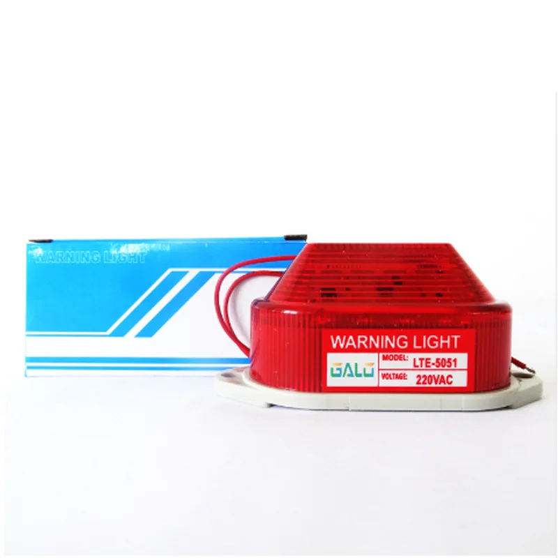 Звуковым индикаторами светильник strobe light предупреждающий сигнал лампа Малый