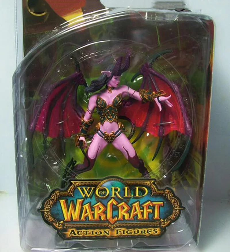 Succubus Модель игрового персонажа DC WOW Tribal Orc Wolf Ride Raider Lich King Arthas карликовый катающийся вор Sylvanas Warrior фигурка игрушки - Цвет: Succubus