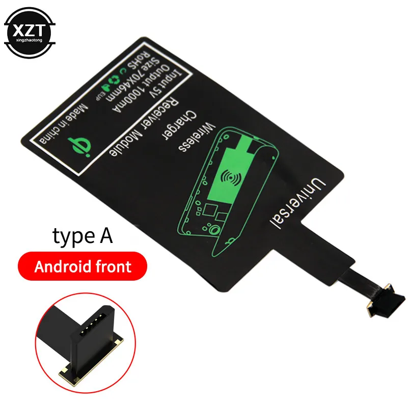 1A For Android plug Автомобильное беспроводное зарядное устройство Qi для iPhone XS Max X XR 8, быстрая зарядка, автомобильный держатель для телефона samsung Note 9 S9 S8 type-C - Цвет: 1A For Android plug