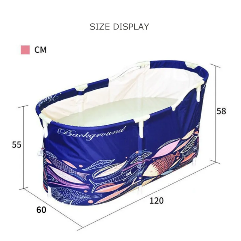 

Home Sauna for Adult Folding Bath Tub Portable Large Bathtub Bath Barrel Thickened Full Body Hot Tub Household SPA Bath Sauna