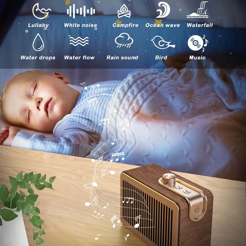 Аппарат с белым шумом портативный аппарат для звуковой терапии сна детей дома