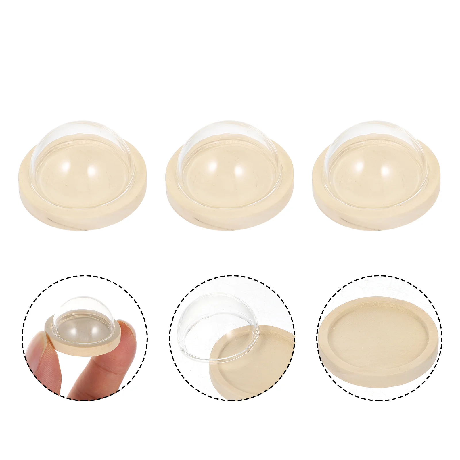 

Крышка миниатюрная для торта, 3 набора