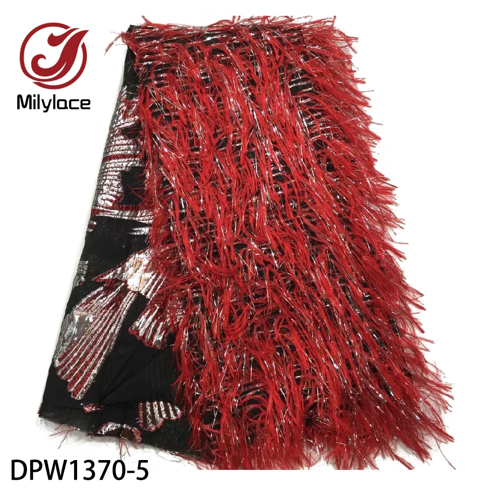 Последние африканские жаккардовые кружевные ткани высокого качества