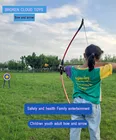 Рекурсивный лук и стрелы 15-20 фунтов, набор для тренировок для молодежи и взрослых, прямой лук, лук для стрельбы