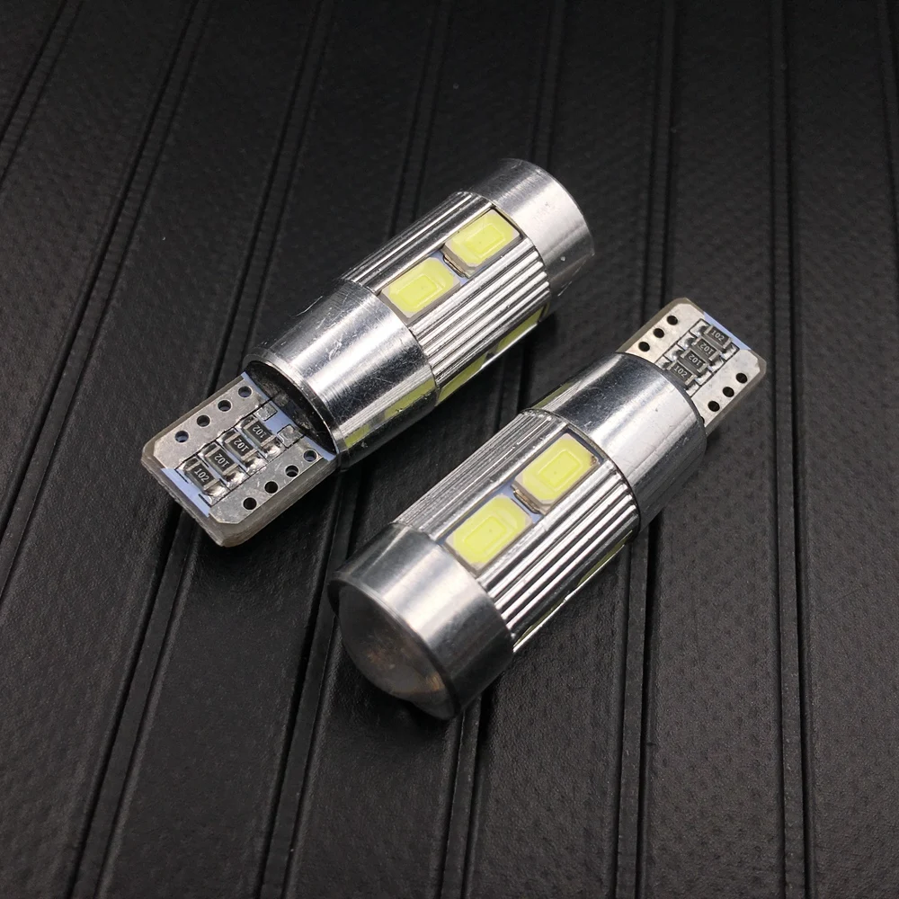2x Авто Стайлинг автомобиля авто светодиодный T10 Canbus 194 W5W 10 SMD 5630 Светодиодный светильник лампа без ошибок светодиодный светильник парковки T10 светодиодный автомобильный боковой светильник 12V