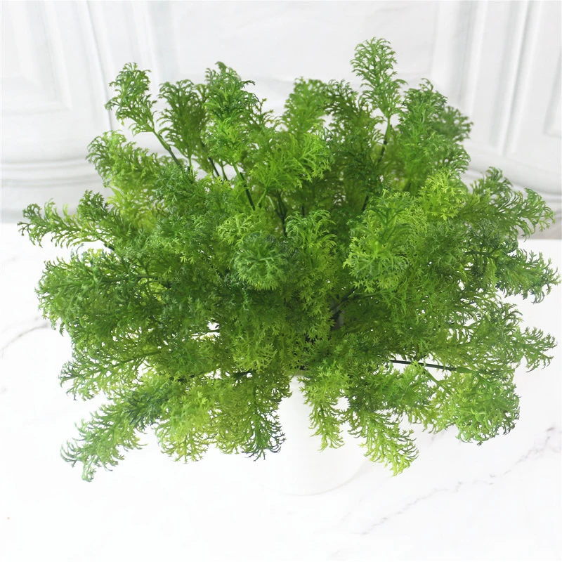 Искусственное растение с 7 ветвями искусственная пластиковая сосновая трава