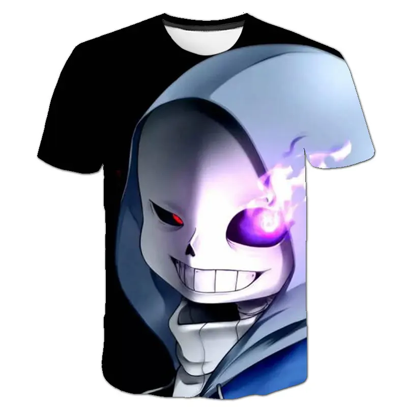 

2020 New Summer Boys ClothesT-shirt The undertale Pattern 3D Printed T shirt Children's clothes Cartoon Casual Baby Tshirt