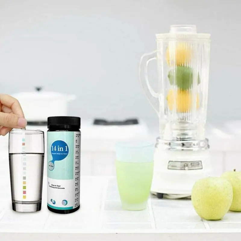 Тест полоски 14 в 1 для воды комплект тестовых полосок питьевой скважин бассейна и
