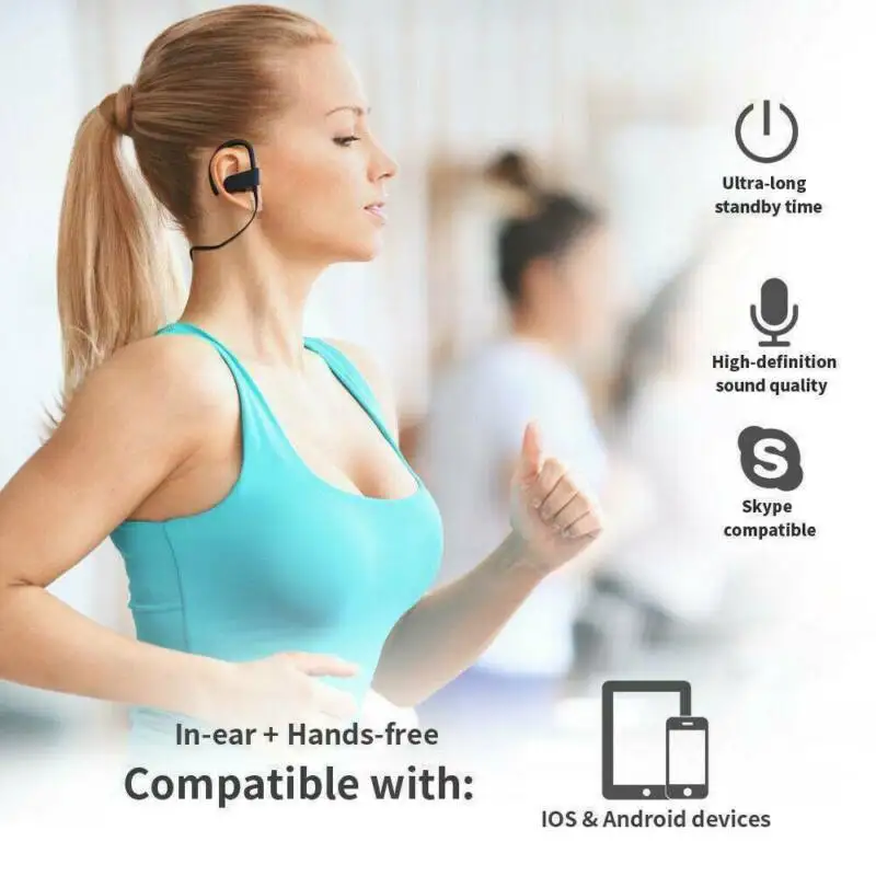 Bluetooth 5 0 Спортивные Беспроводные наушники мини наушники-вкладыши стерео