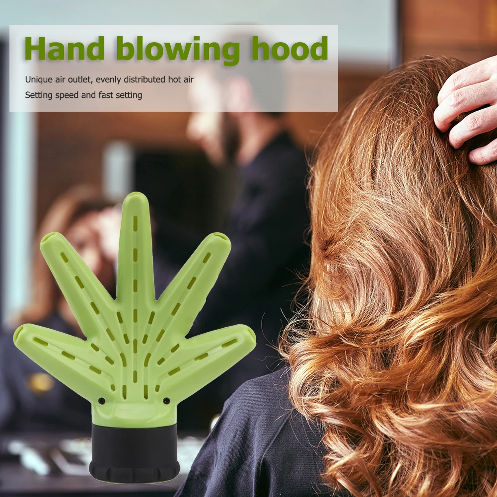 

Hairstyle Salon DIY Hair Styling Tool Hand Shaped Hair Hood Blower Hairdressing Salon Curly Styling Hair Blower Tool