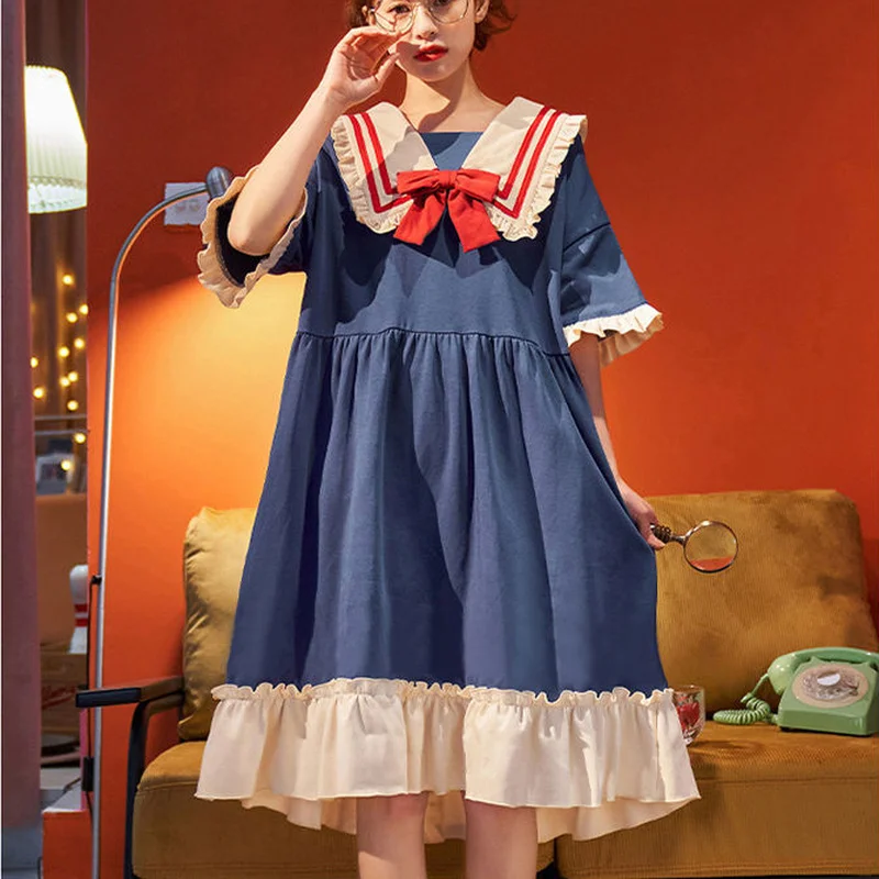 Женский пижамный комплект с бантом летняя одежда для сна коротким рукавом и