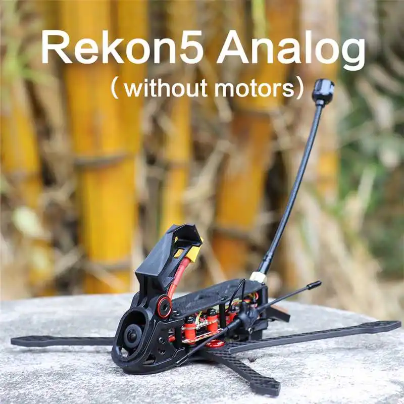 

Rekon 5 Mini 5 "210 мм 4S четырехъядерный аналоговый FPV гоночный Дрон Квадрокоптер с камерой Caddx rtel V2 Zeus 800mW VTX