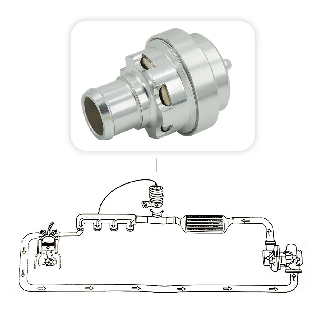 Универсальный 25 миллиметровый электрический турбо дизельный выдувной клапан bov