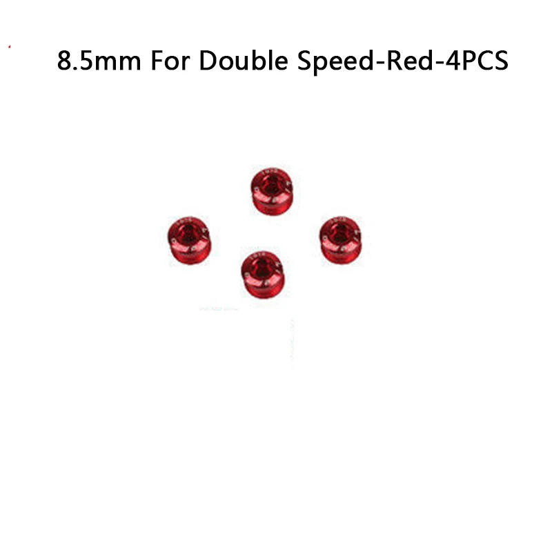 8.5mmSpd-Red-4PCS Litepro MTB велосипедная цепь болты двойной/трехскоростной диск односкоростной винты Золотой/Серебряный/фиолетовый/синий/красный/черный/зеленый - Цвет: 8.5mmSpd-Red-4PCS