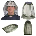 Противомоскитная Кепка, головной убор с защитой от комаров, шляпа от насекомых, шляпа, сетка для жуков, защита лица, для кемпинга, охоты, рыбалки