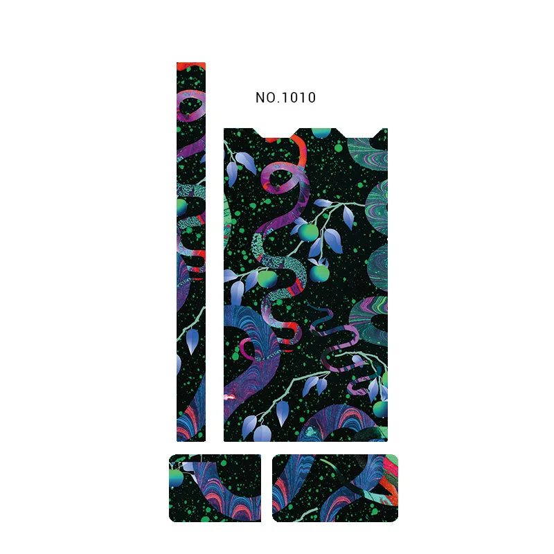Magic Shark Fashion Superman Dream Flag No Fade Sticker Cover Case Film For Juul E Cigarette Sticker Skin - Color: 1010