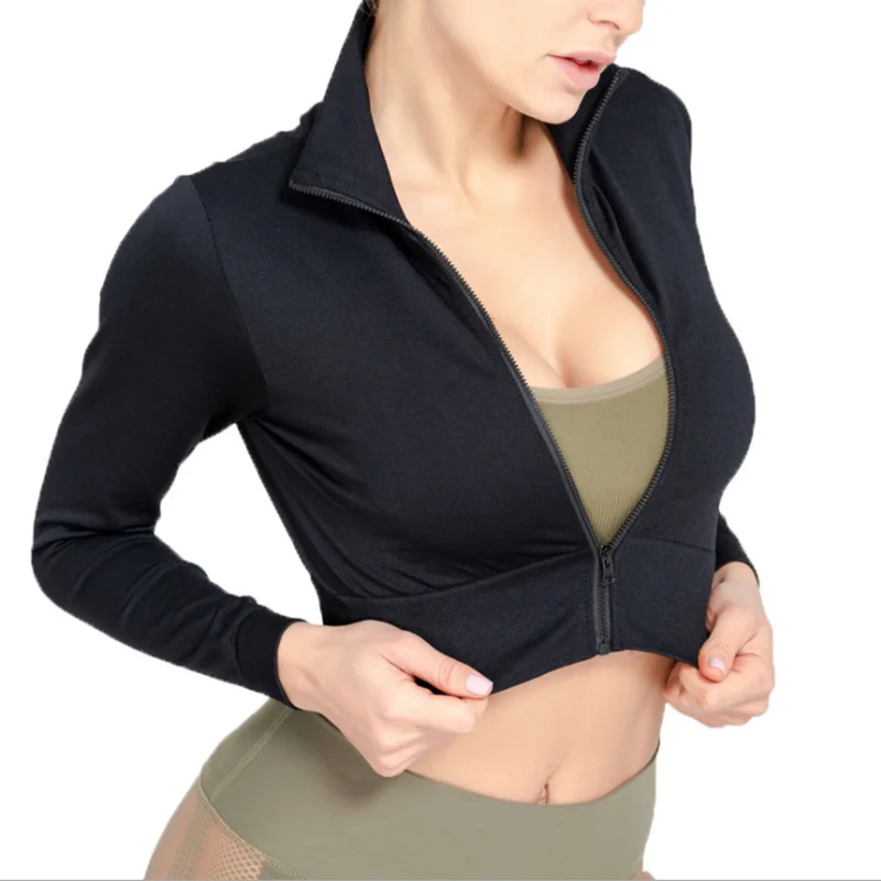 Спортивная одежда для фитнеса Женское пальто футболка спортивный костюм рубашки