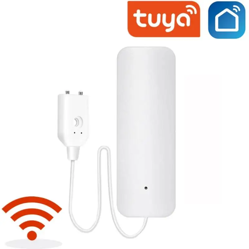 

Смарт-датчик утечки воды Tuya с Wi-Fi и сигнализацией