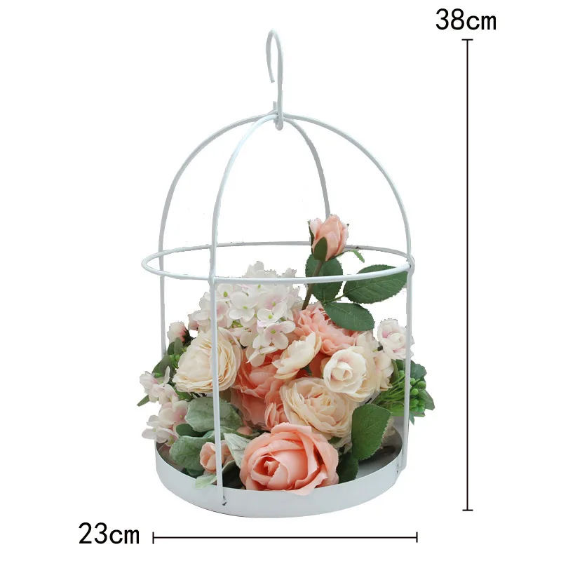 Металлическая перцель цветочный горшок Набор держателей для растений помещения