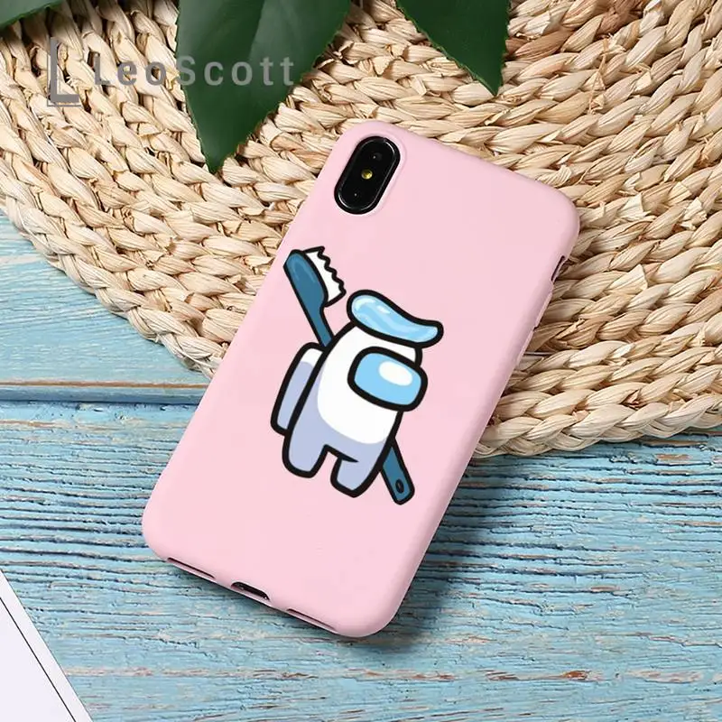 

baby angel painting aesthetic art Phone Case Candy Color for iPhone 11 12 mini pro XS MAX 8 7 6 6S Plus X 5S SE 2020 XR