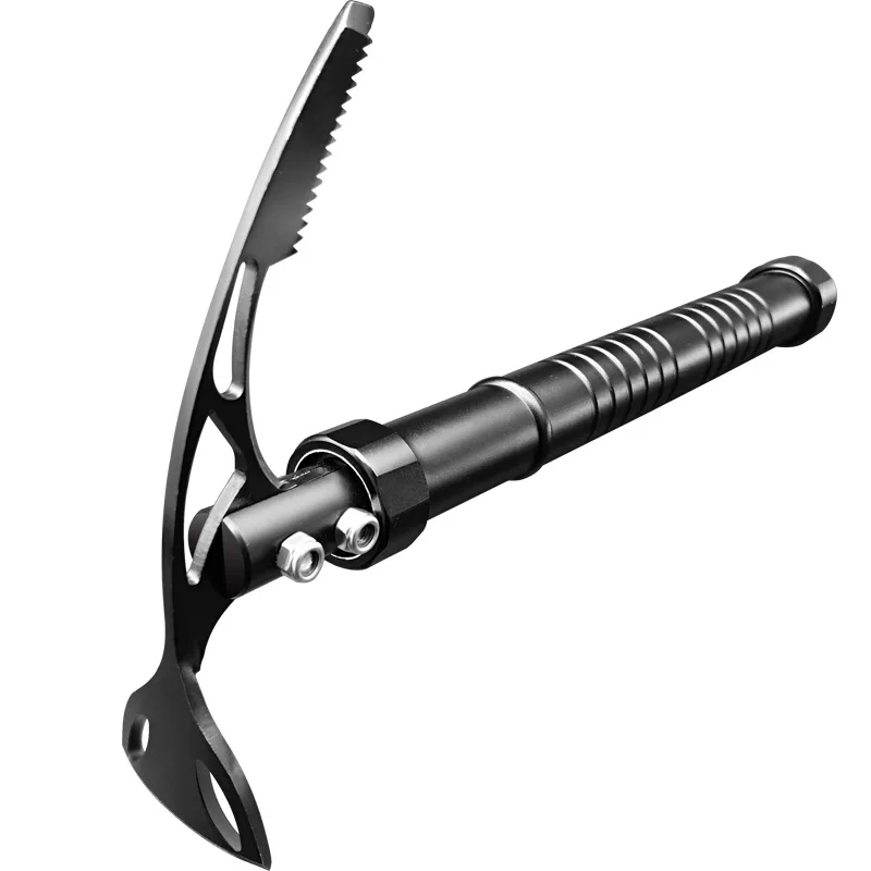 

Multifunctional canoe survival hoe, wild outdoor climbing tool