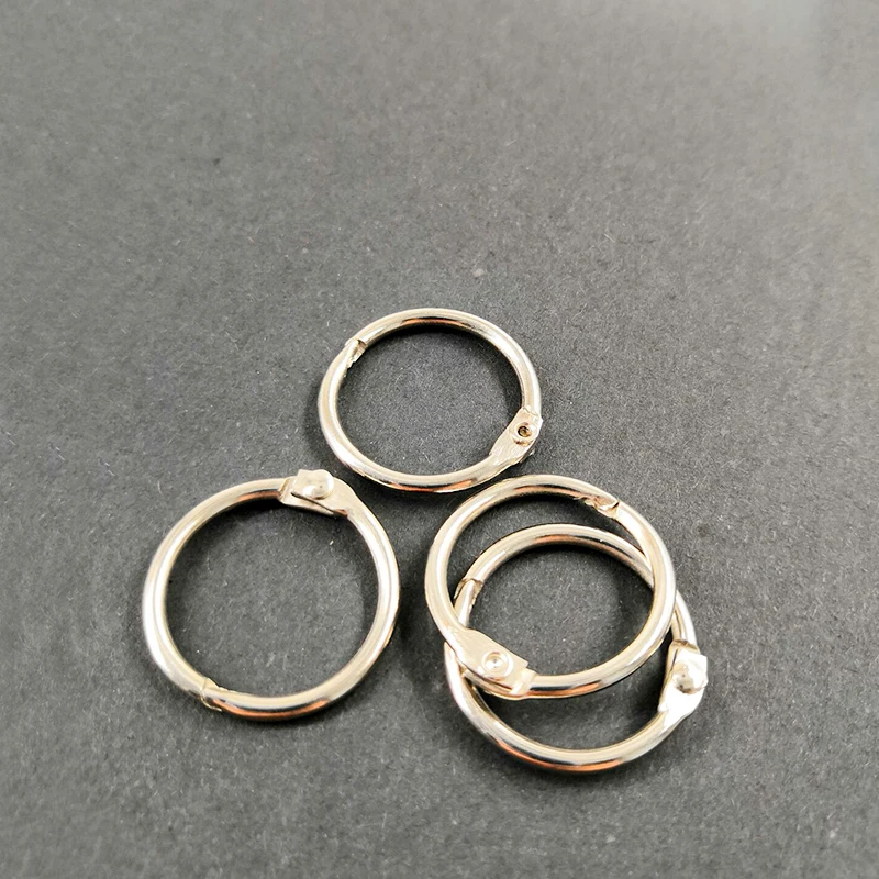 10 шт./компл. Винтажное кольцо с бронзовым кольцом для фотоальбома отрывными