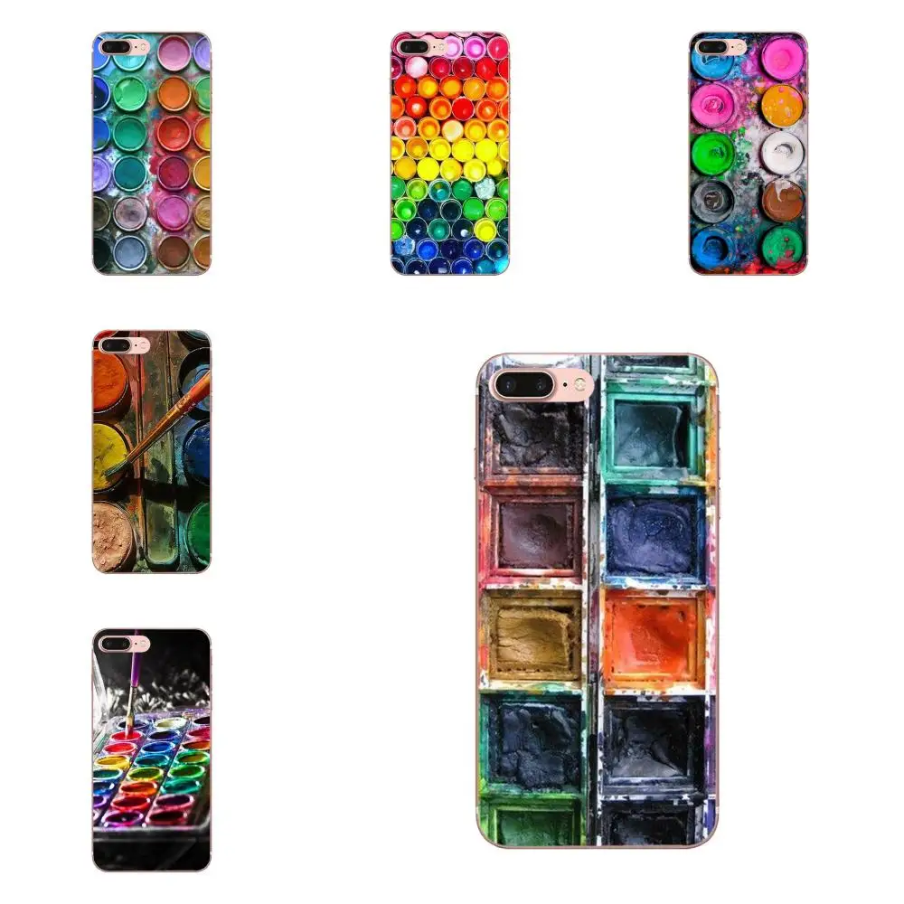 Набор акварельных красок набор пастельно обложку для LG G3 G4 G5 G6 G7 K4 K7 K8 K10 K40 K50 Q6 Q60 V10