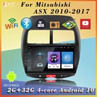 2 ГБ + 32 ГБ автомобильный радиоприемник Android мультимедийный плеер GPS-навигация 2 Din без DVD для Mitsubishi ASX 2010 -2016