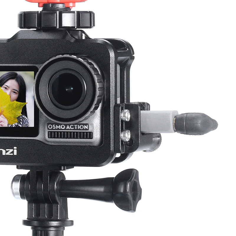 Зажим для намотки микрофона Ulanzi зажим адаптер записи крепление Osmo Action аксессуары
