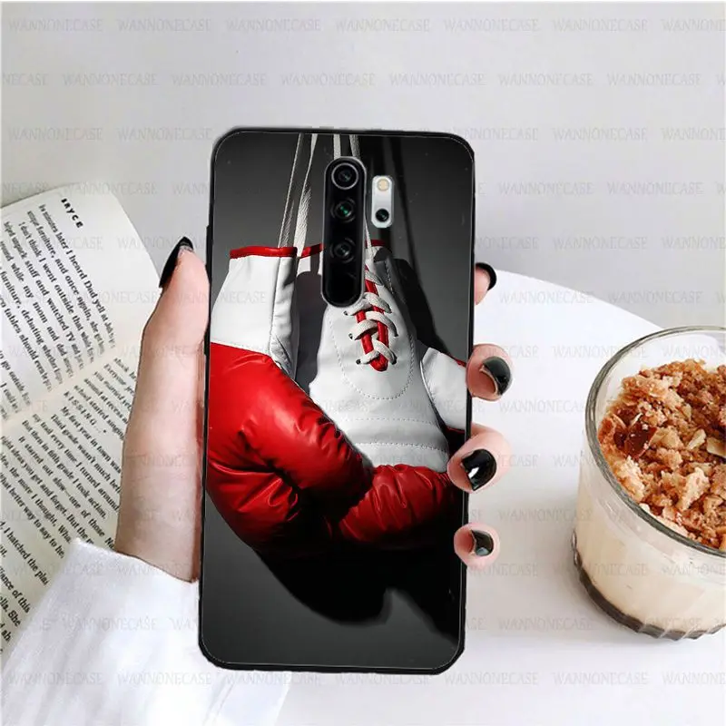 Colorful Cute Phone Accessories Case For Redmi 7 Note8pro note7 4A 4X 5A S2 6A Note8 Cellphones Boxing Gloves | Мобильные телефоны