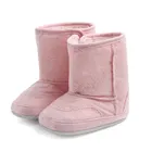 Зимняя обувь для новорожденных от 6 до 15 месяцев; Обувь для малышей; Нескользящая детская обувь из хлопка с резиновой подошвой