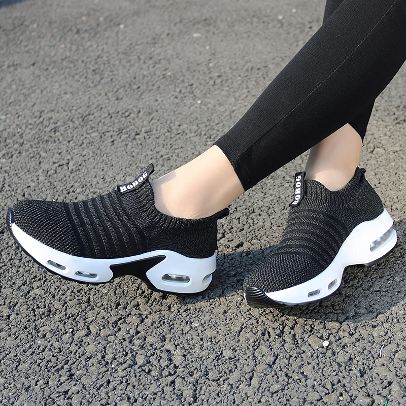 

2021 Zapatillas Mujer Rubber Platform Women Sneakers Fashion