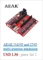 AEAK UNO Proto Shield прототип плата расширения с SYB-170 мини хлеб доска на основе ARDUINO UNO ProtoShield