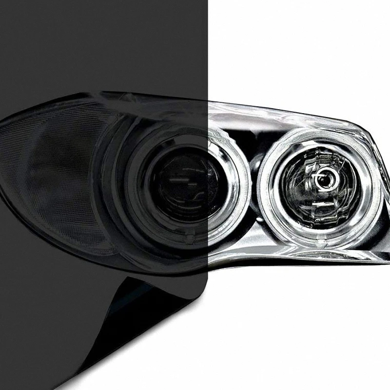 Тонировочная виниловая пленка Carlas легкая клейкая лента для передних фар