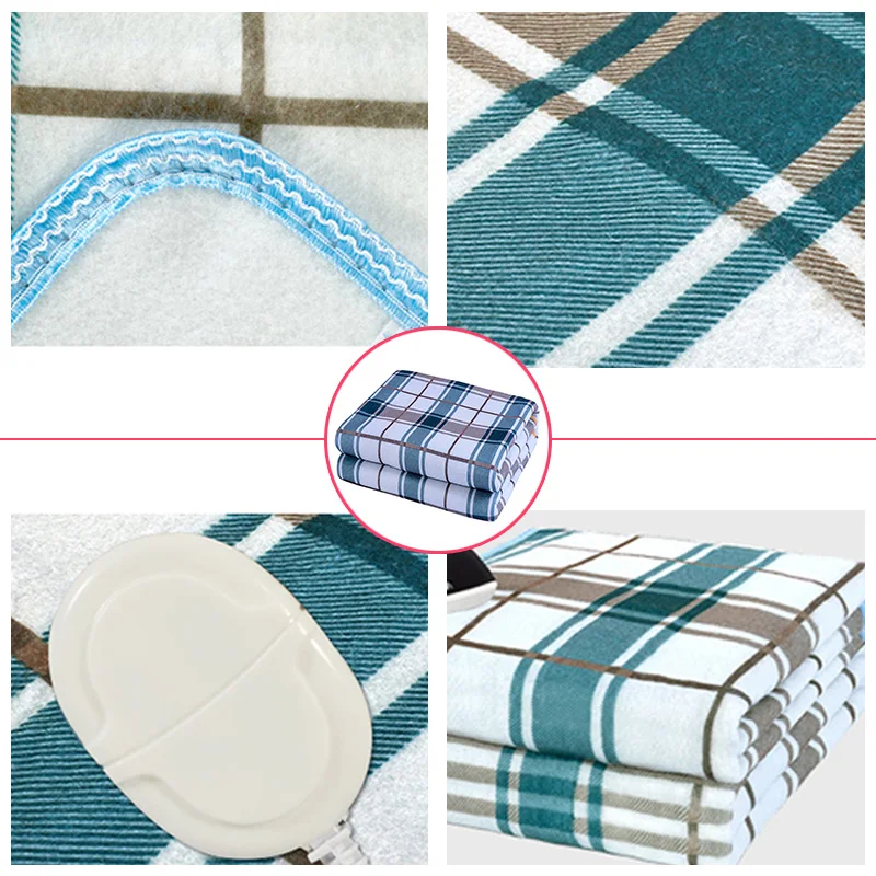 220 В электрическое одеяло более плотный обогреватель двойной Подогрев тела