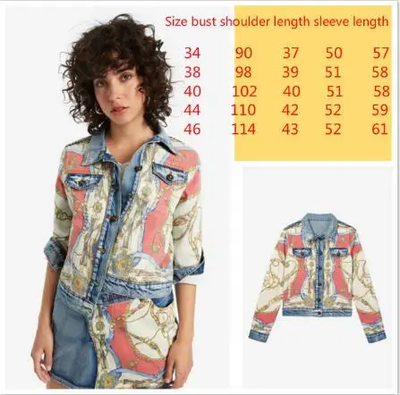 

2021 fashion DESIGUAL Embroidered denim coat with Spain style beadwork