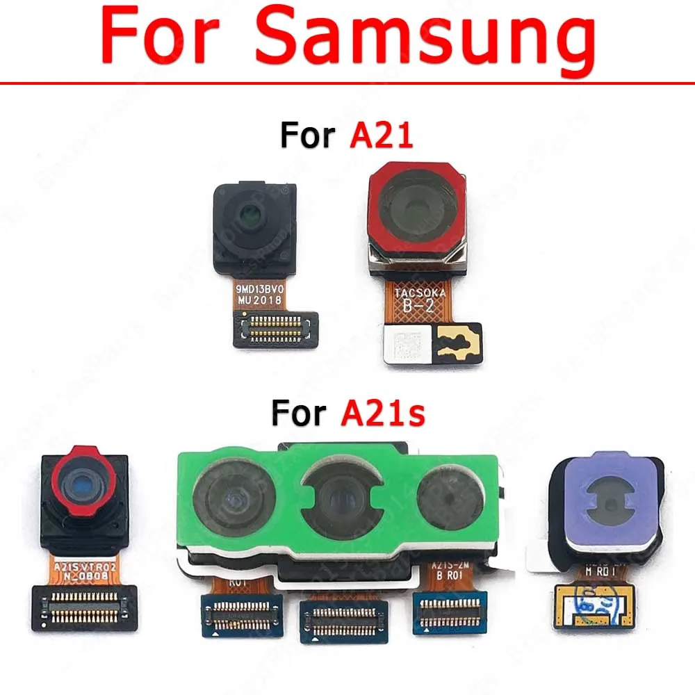 

Фронтальная и задняя камера для Samsung Galaxy A21, A21s, запасные части