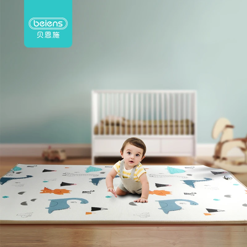 Детский коврик для сна Beiens складной мягкий водонепроницаемый из пеноматериала