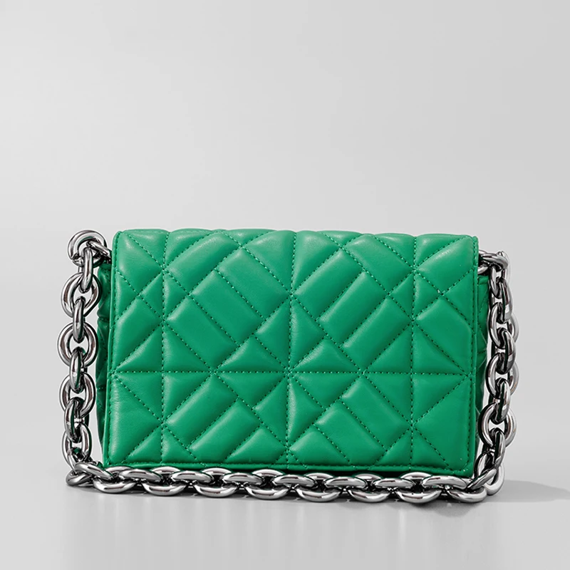 Роскошная брендовая сумка на плечо для женщин 2021 маленькая квадратная Ретро из