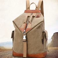 new mens and womens backpacks canvas wear resistant mens backpacks with large capacity and strong trend travel backpacks