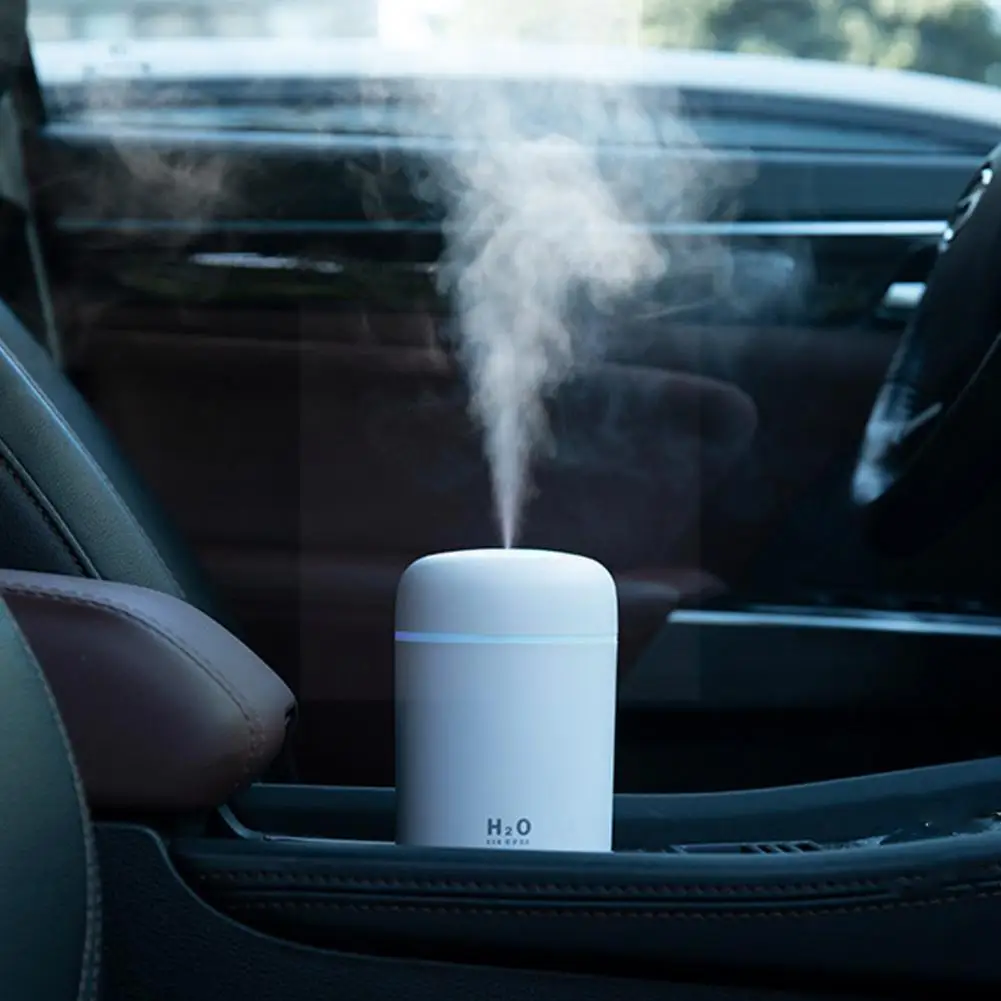 

Portable 300 Ml Colorful Cup Usb Humidifier Air Purifier Romantic Purifier With Humidifier Light Computer Desk Accessories