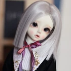 Новый стиль 13 14 16 18 Bjd SD парик волосы высокотемпературный короткий парик проволока BJD парик для шарнирной куклы парик