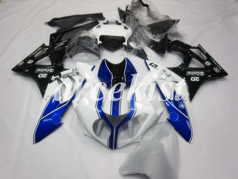 

НОВЫЕ комплекты обтекателей для мотоциклов ABS, подходят для BMW S1000RR 09 12 13 14 HP4 2009 2010 2011 2012 2013 2014, комплект кузова синего и белого цвета