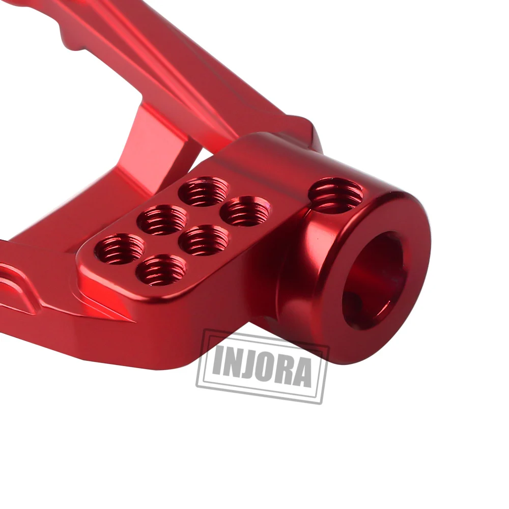INJORA 4 шт. RC автомобиль CNC алюминиевый амортизатор башни крепление для 1/10 RC Гусеничный SCX10 II 90046 90047