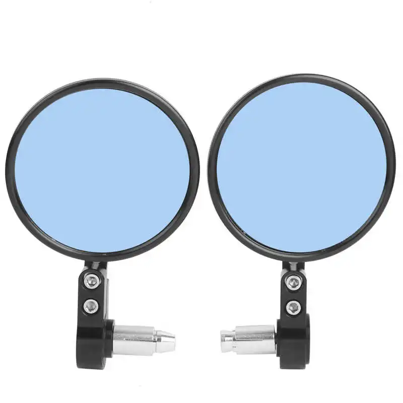 Зеркало заднего вида складное круглое антибликовое зеркало на руль из