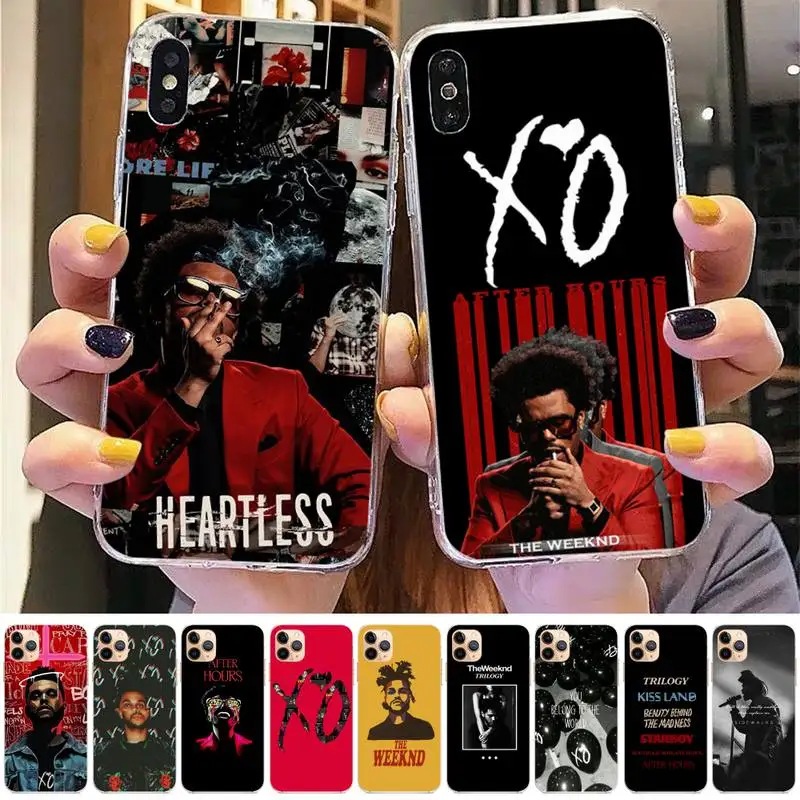 TOPLBPCS чехол для телефона Weeknd XO iPhone 8 7 6 6S Plus X 5S SE 2020 XR 11 12mini pro XS MAX | Мобильные телефоны