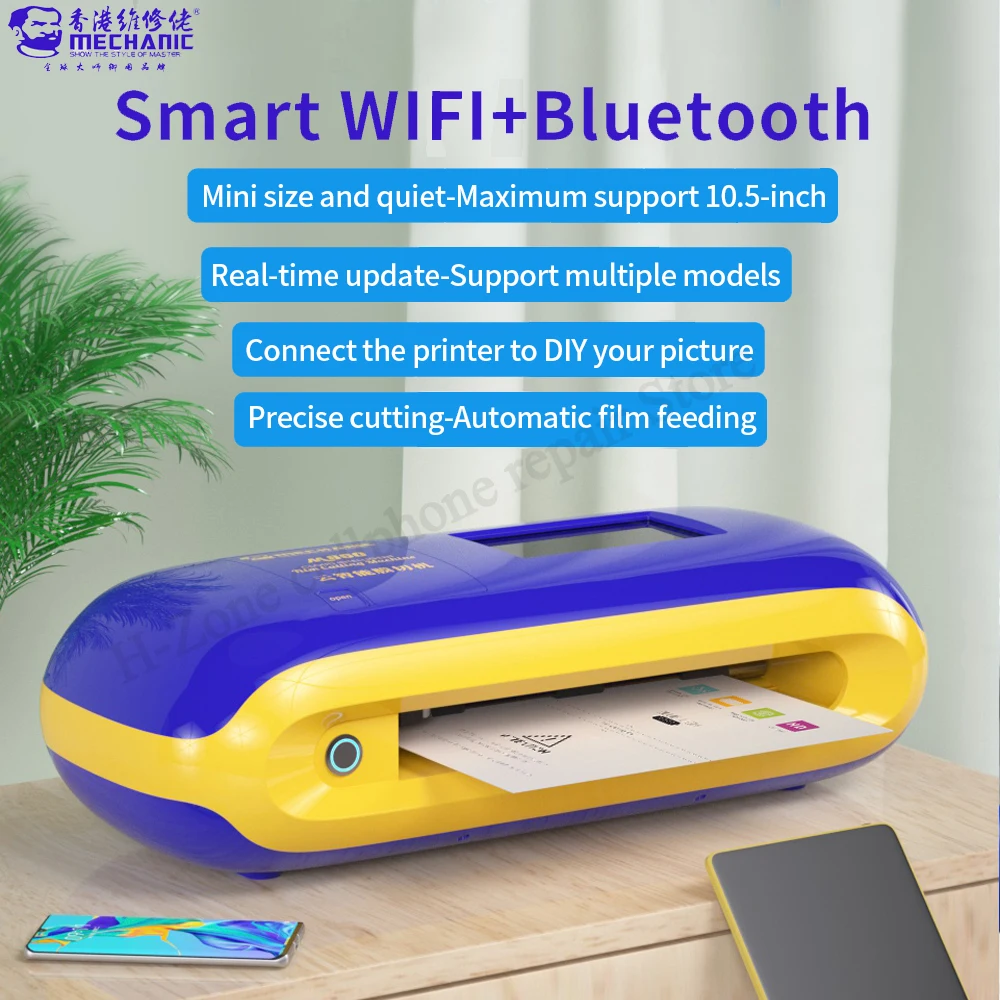 Newest MECHANIC M860 AI Intelligent Precision Cutting Machine for IPhone Watch iPad Front Glass DIY Print Back Films | Инструменты