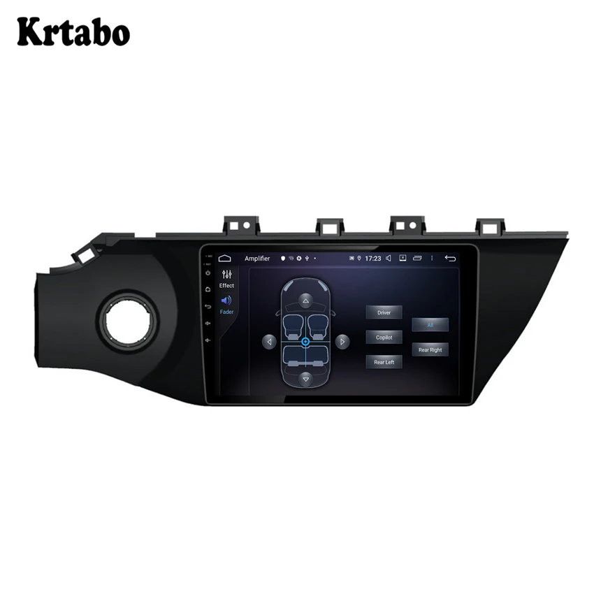 Автомобильный радиоприемник Android мультимедийный плеер для KIA K2/RIO 2017 2018 9 0 + 8core 4 32G