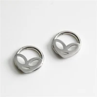 1pc new titanium steel alien earrings rock hip hop style fashion party mens and womens stainless steel piercing jewelry